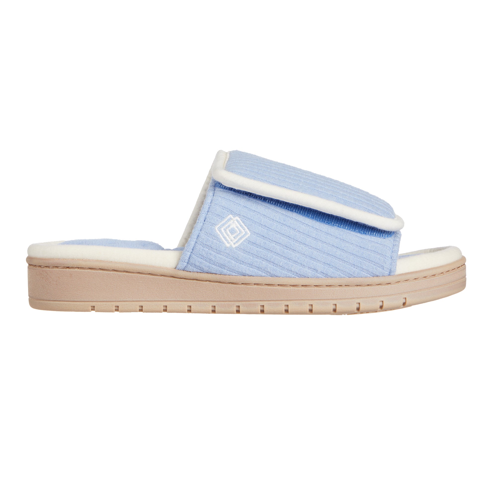 08838 Isotoner Womens knit slip on slippers