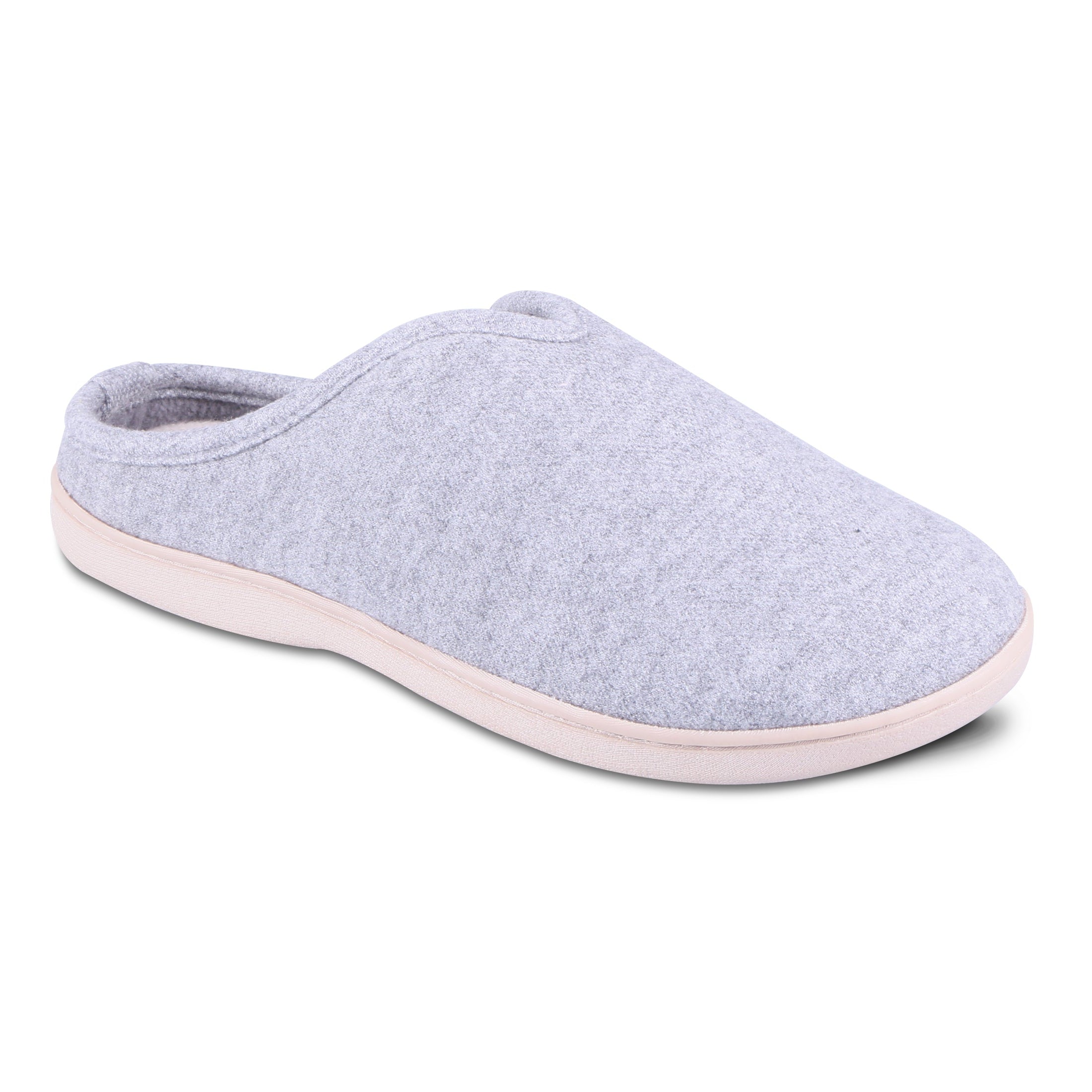9402 isotoner Stone clog slipper on a white background.