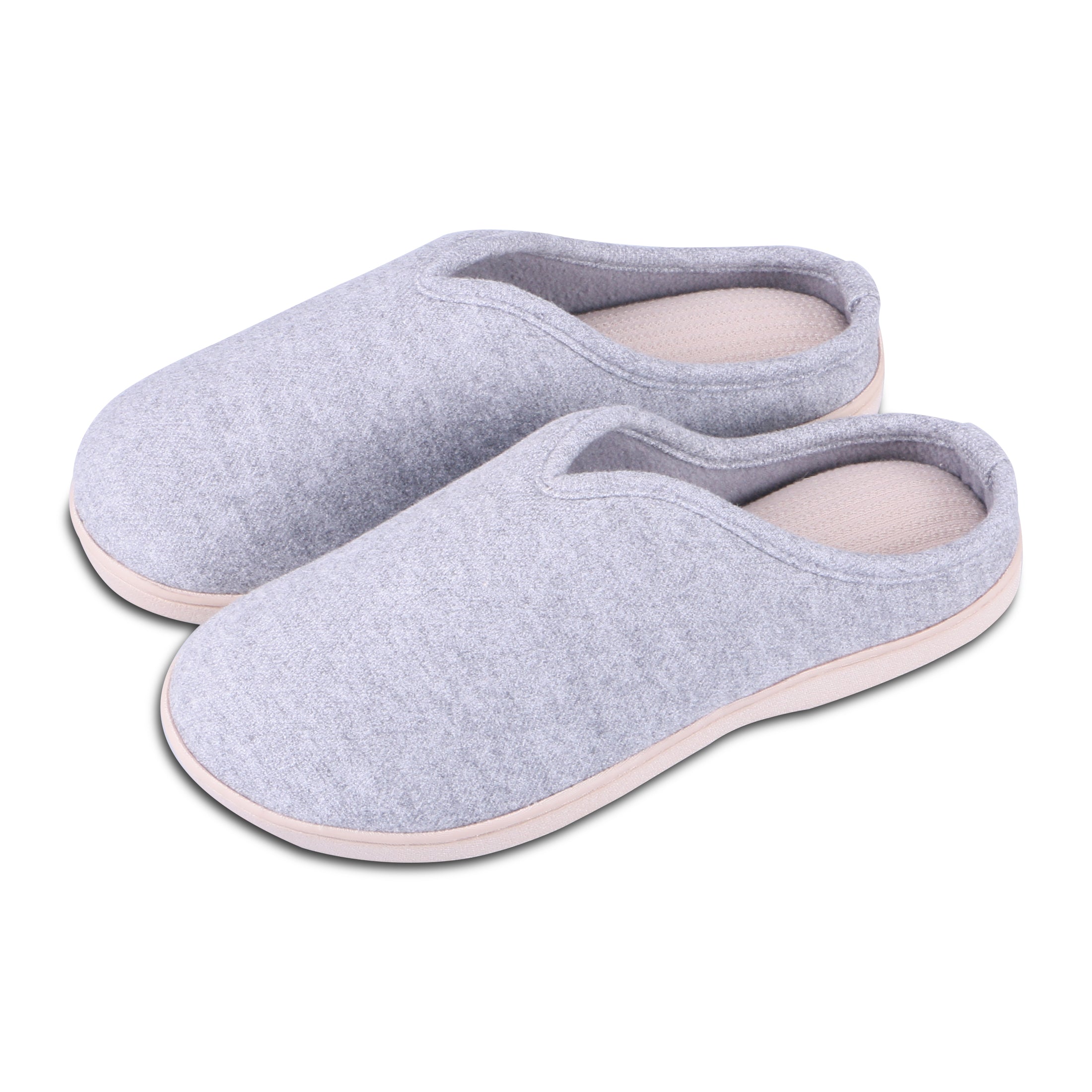 9402 isotoner Stone clog slipper on a white background.