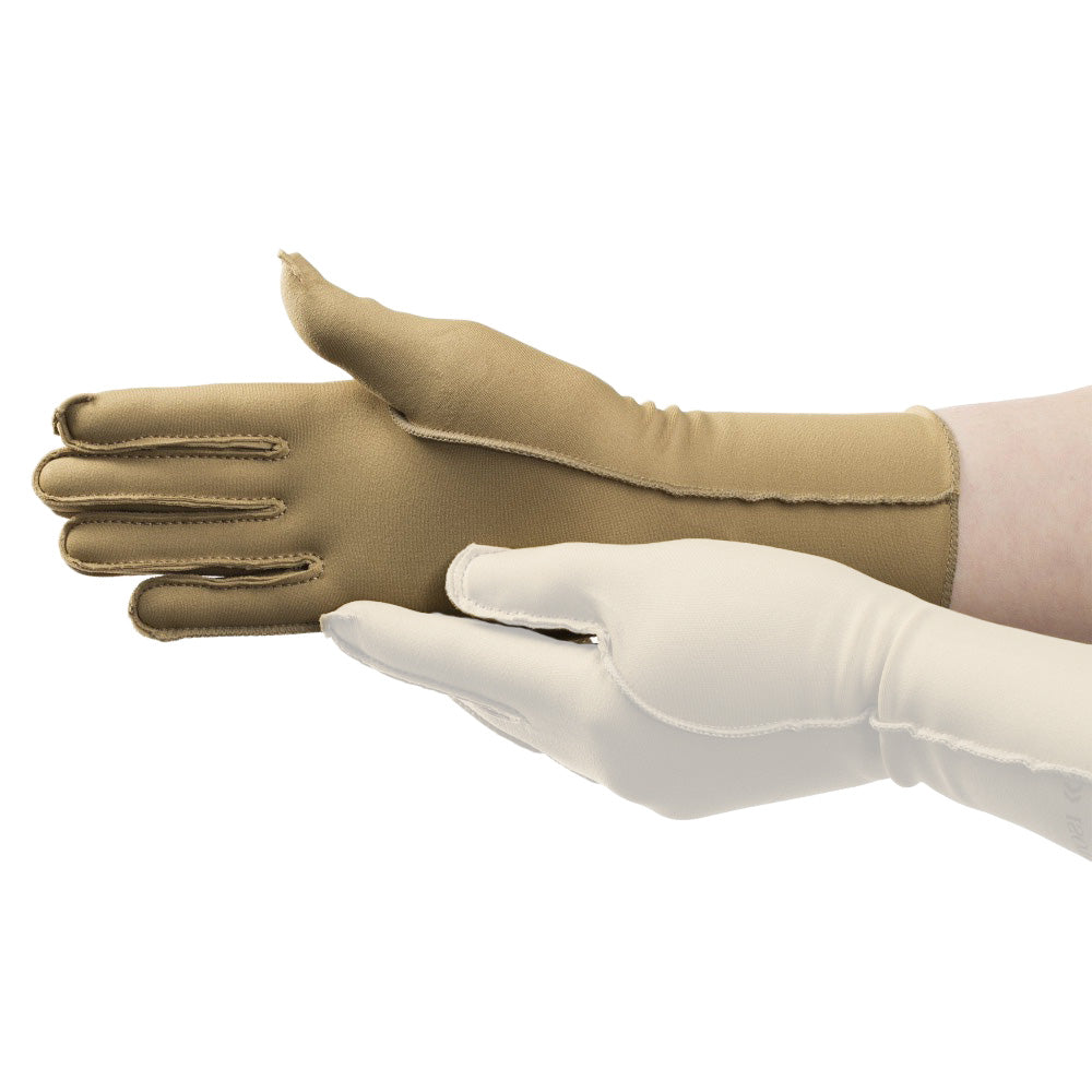 compression handschuhe Isotoner Right Hand Full Finger Therapeutic Compression Gloves Camel X-Small