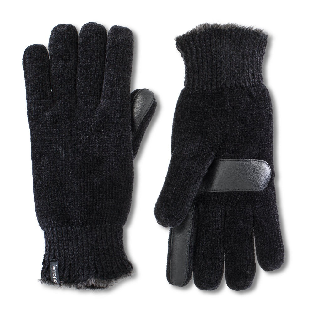 Women's Lined Chenille Glove One Size / Chrome