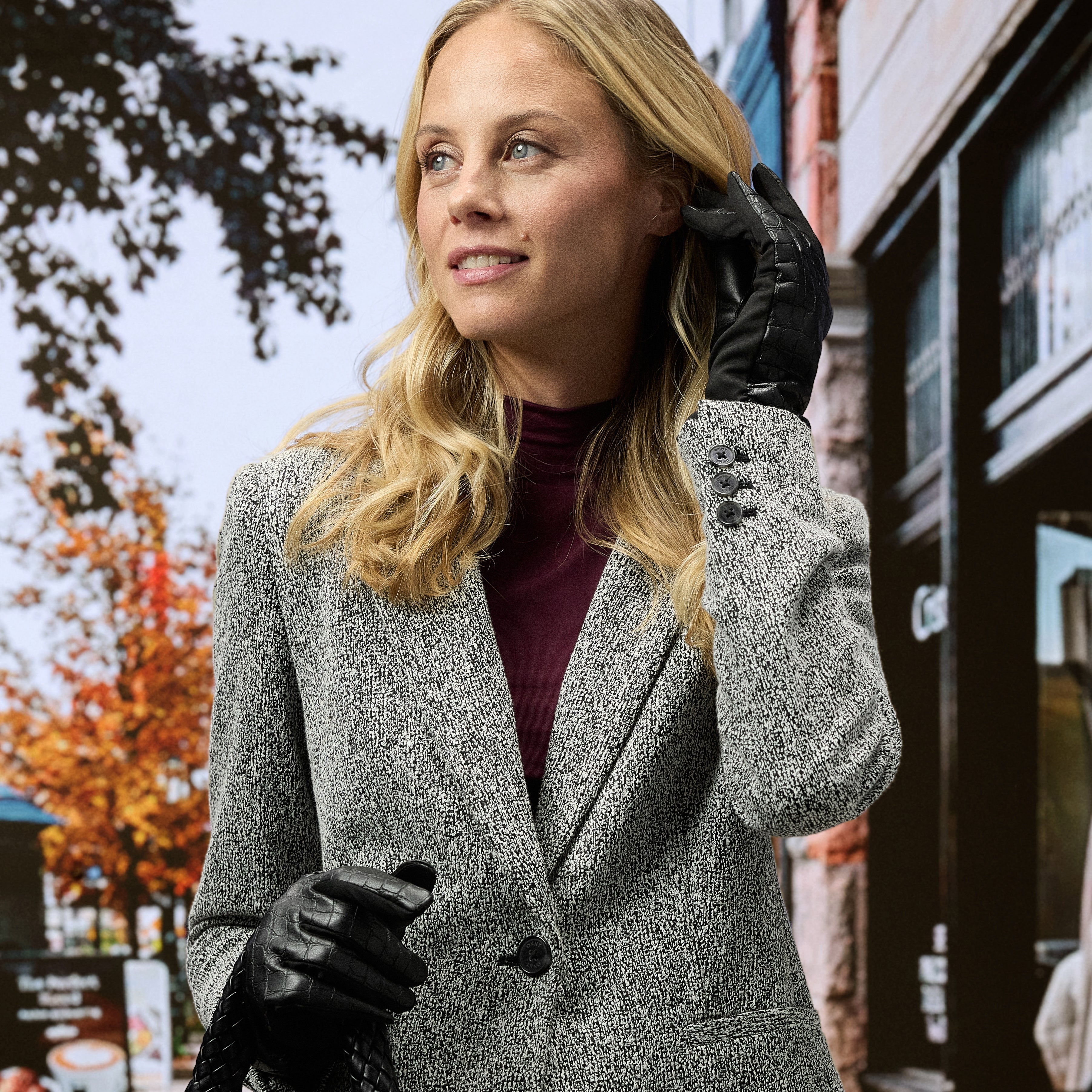 Women's Faux Croc Leather Glove – Isotoner.com USA