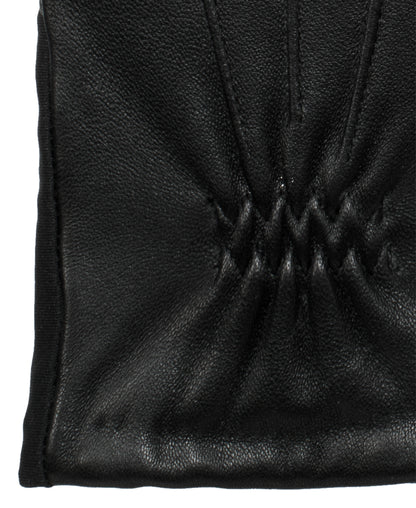 30609  Women’s Lined Faux Leather Sretch Glove 