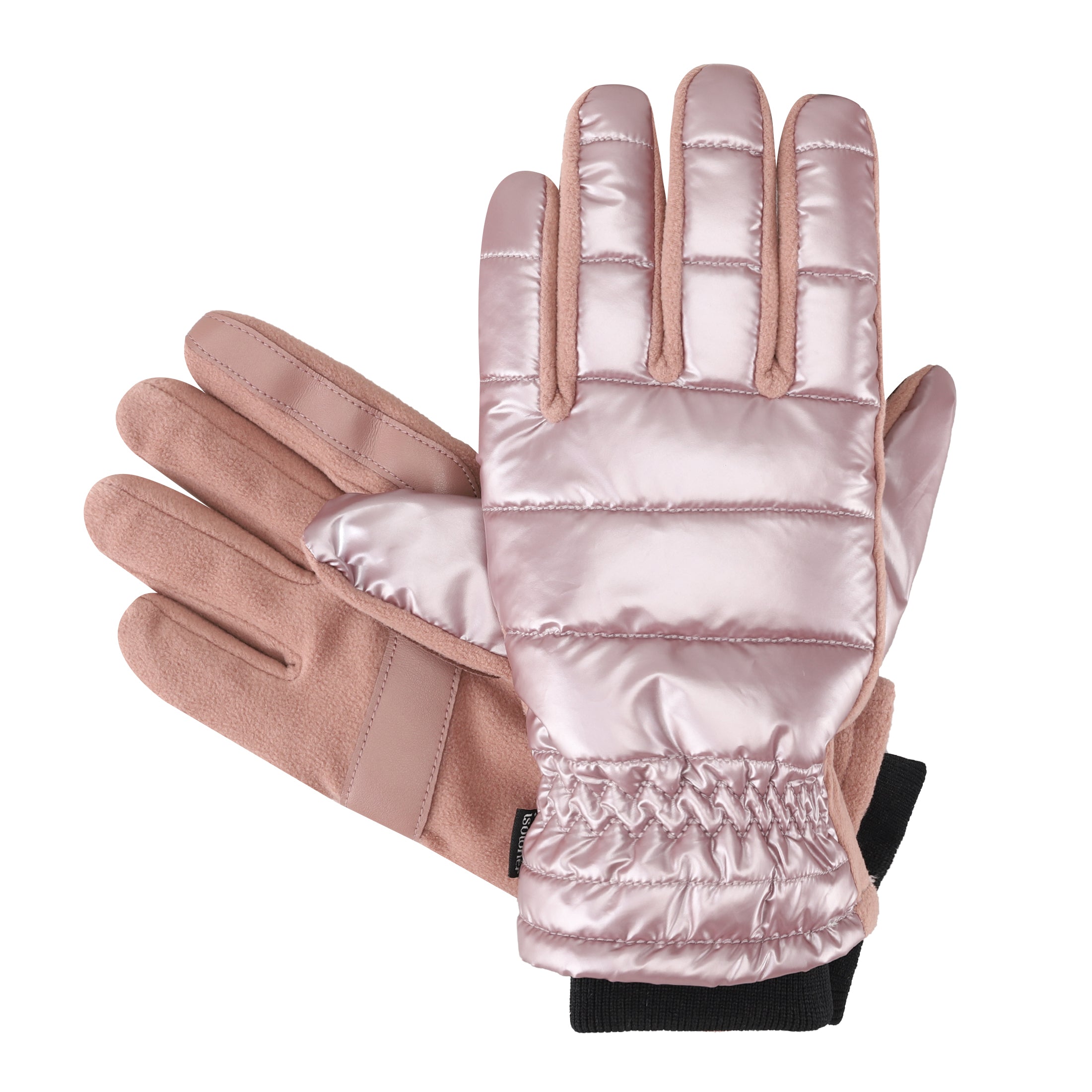 Women's Pongee and Fleece Insulated Glove