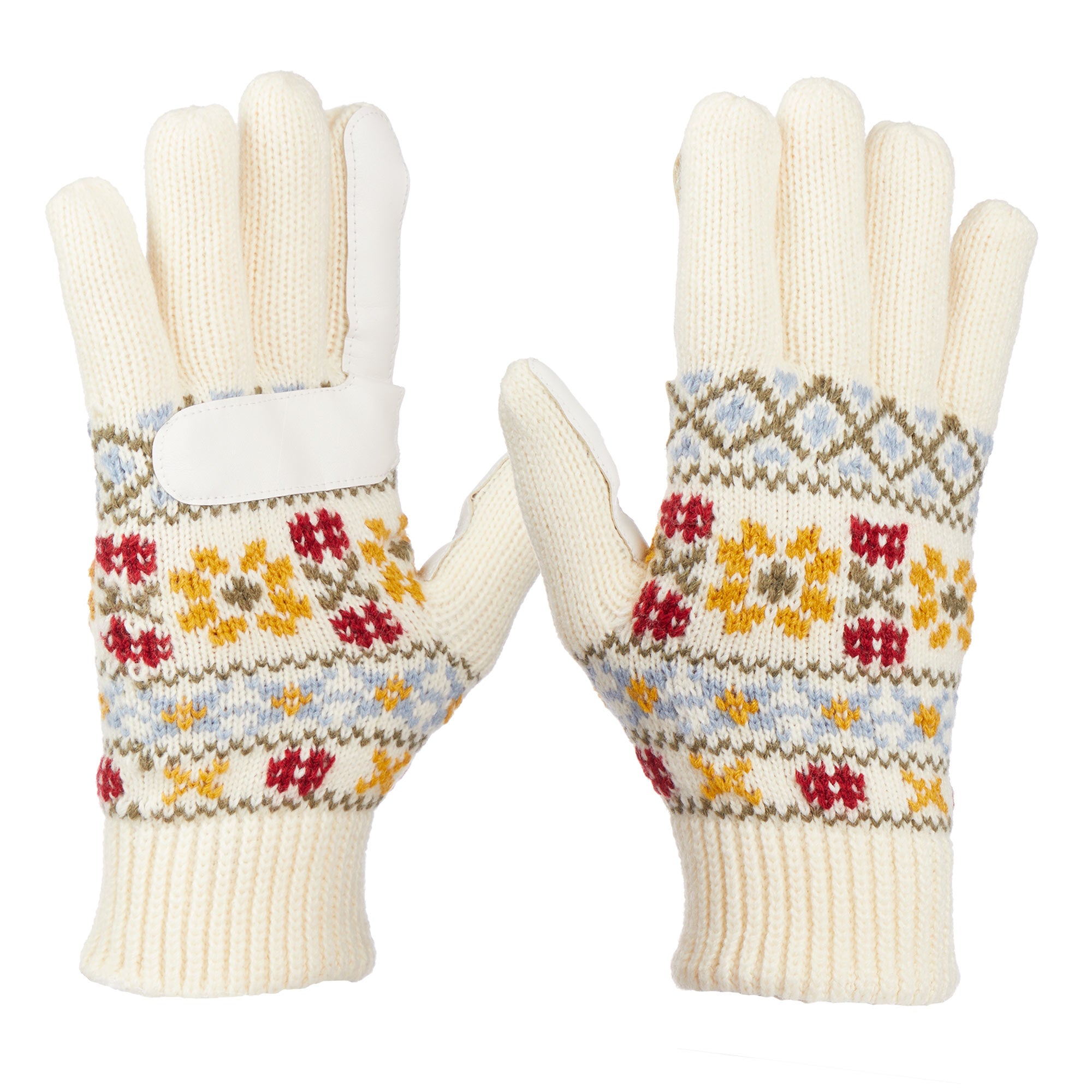 Women's Nordic Fairisle Knit Gloves