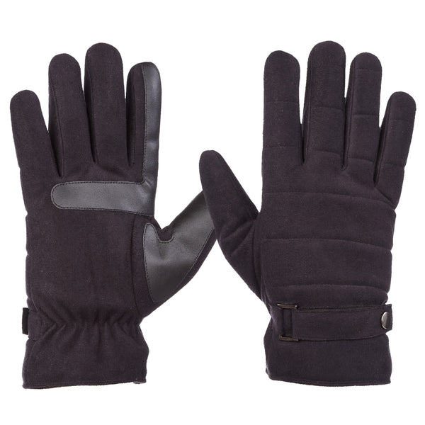 Men's Microsuede Glove with Adjustable Wrist Tab – Isotoner.com USA