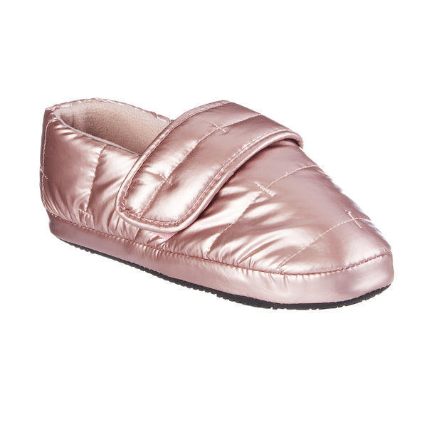 Women's Nylon Puffer Mikaela Moccasin Slippers – Isotoner