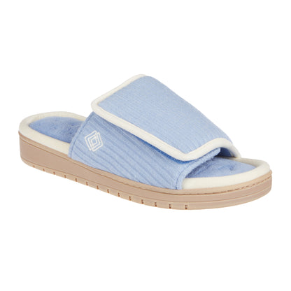 08838 Isotoner Womens knit slip on slippers 