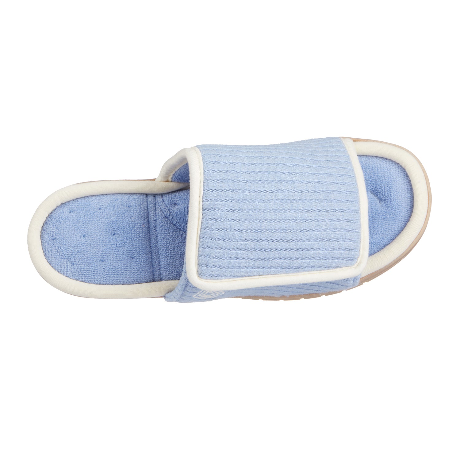 08838 Isotoner Womens knit slip on slippers 