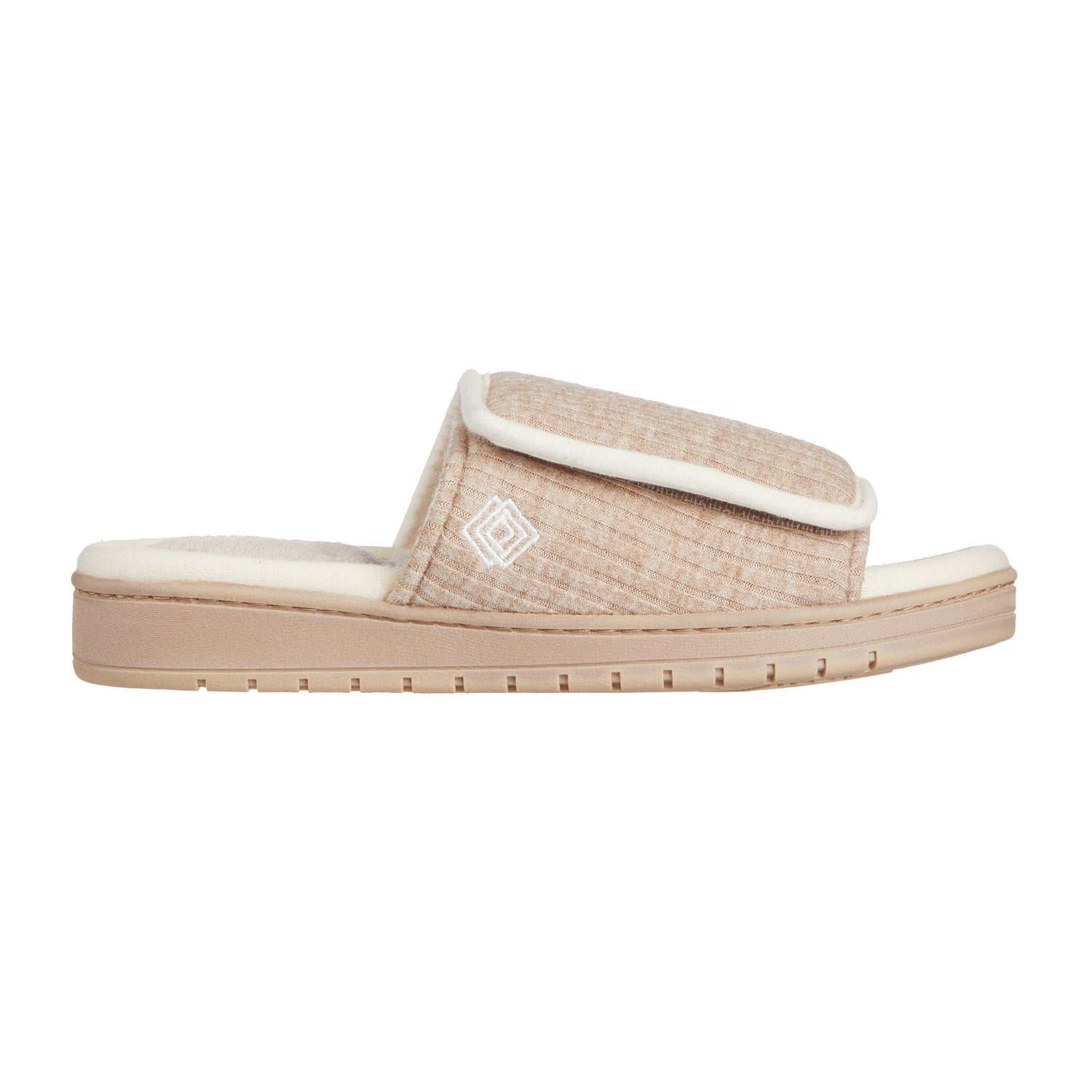 08838 Isotoner Womens knit slip on slippers 
