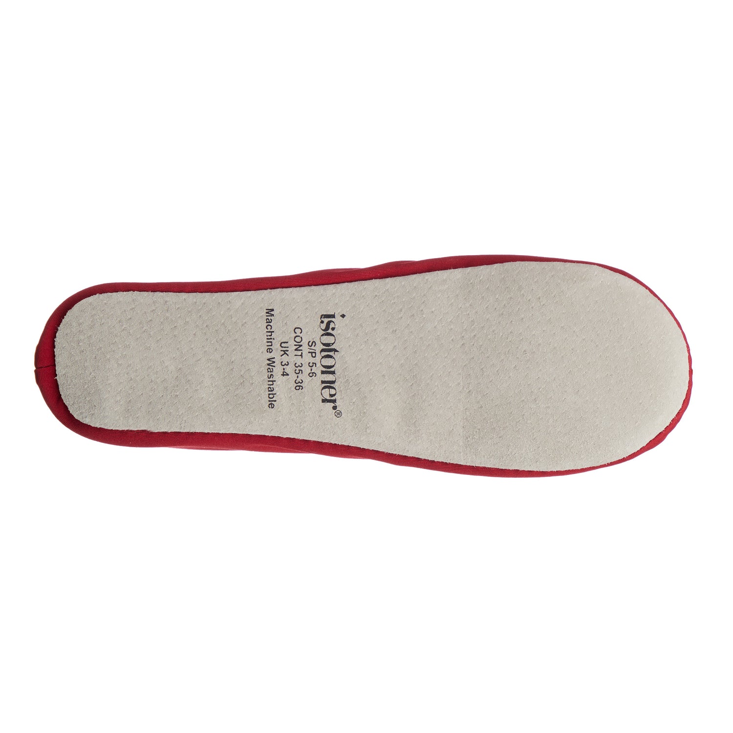  Women’s Isotoner Satin Ballerina Slippers with Satin Bow style 96009    