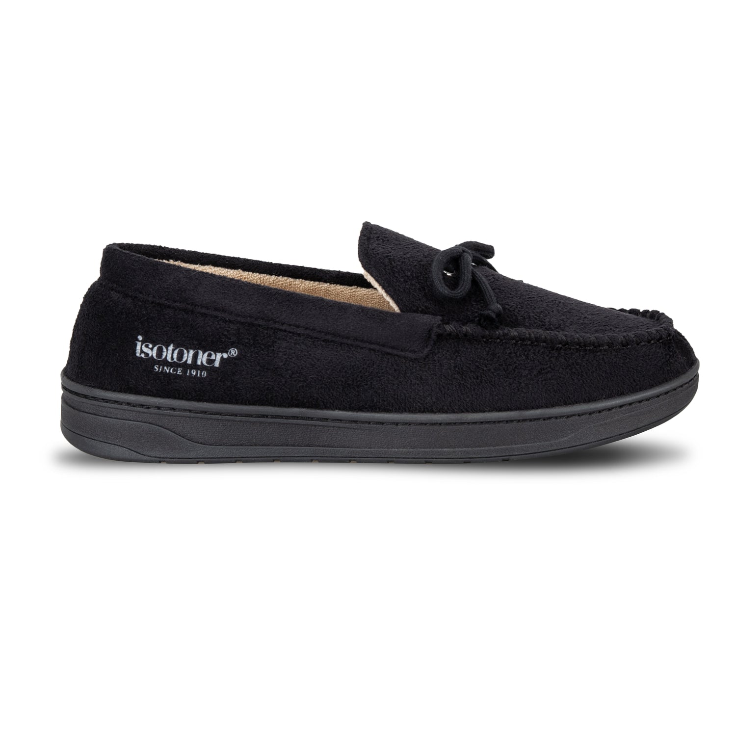 98024 Isotoner Mens Microsuede Boater Men&