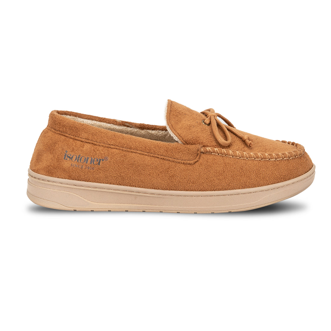 98024 Isotoner Mens Microsuede Boater Men&