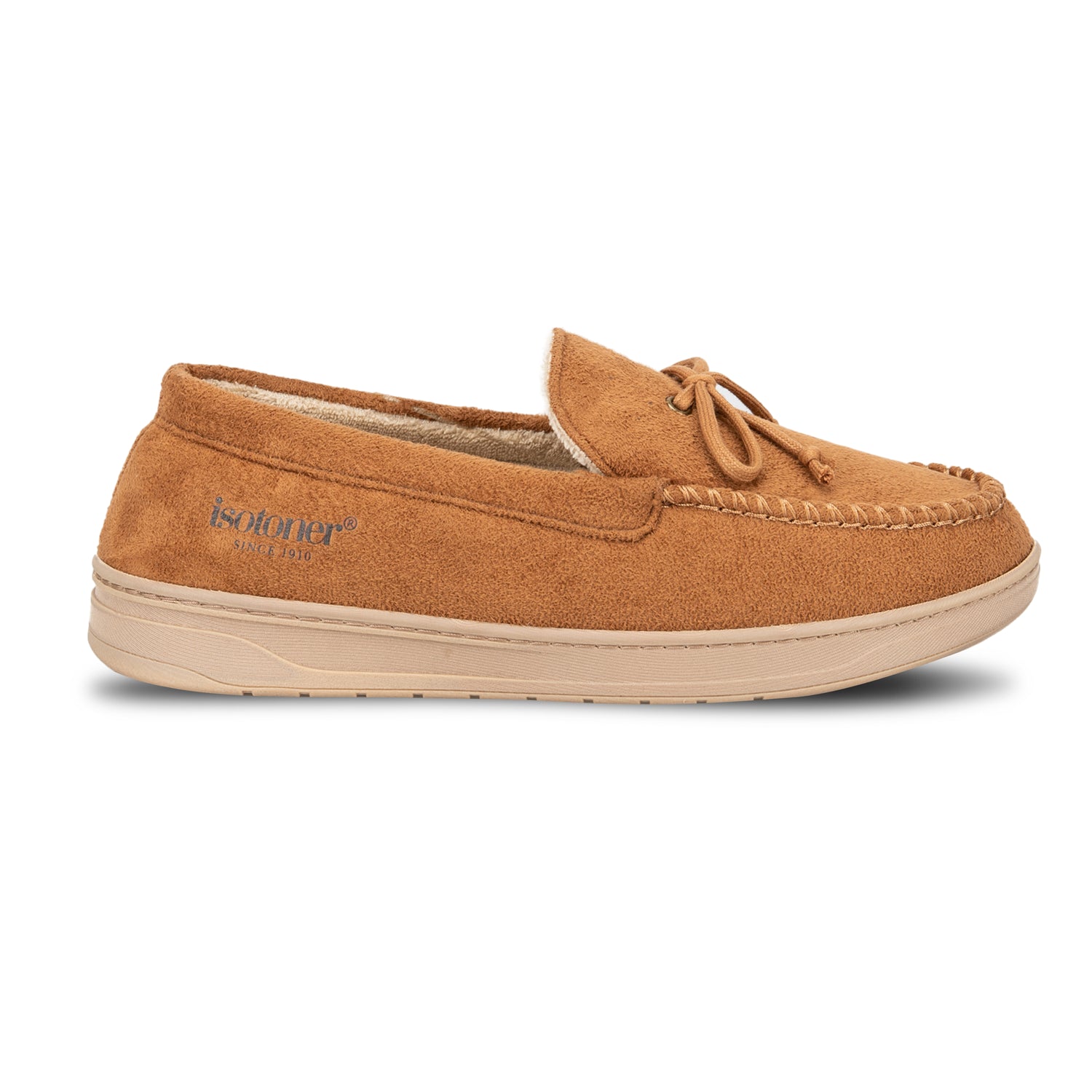 98024 Isotoner Mens Microsuede Boater Men&