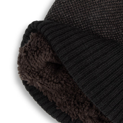 Custom Micro Check Cuff Beanie