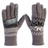 30636 Women’s Chenille Snowflake Gloves 