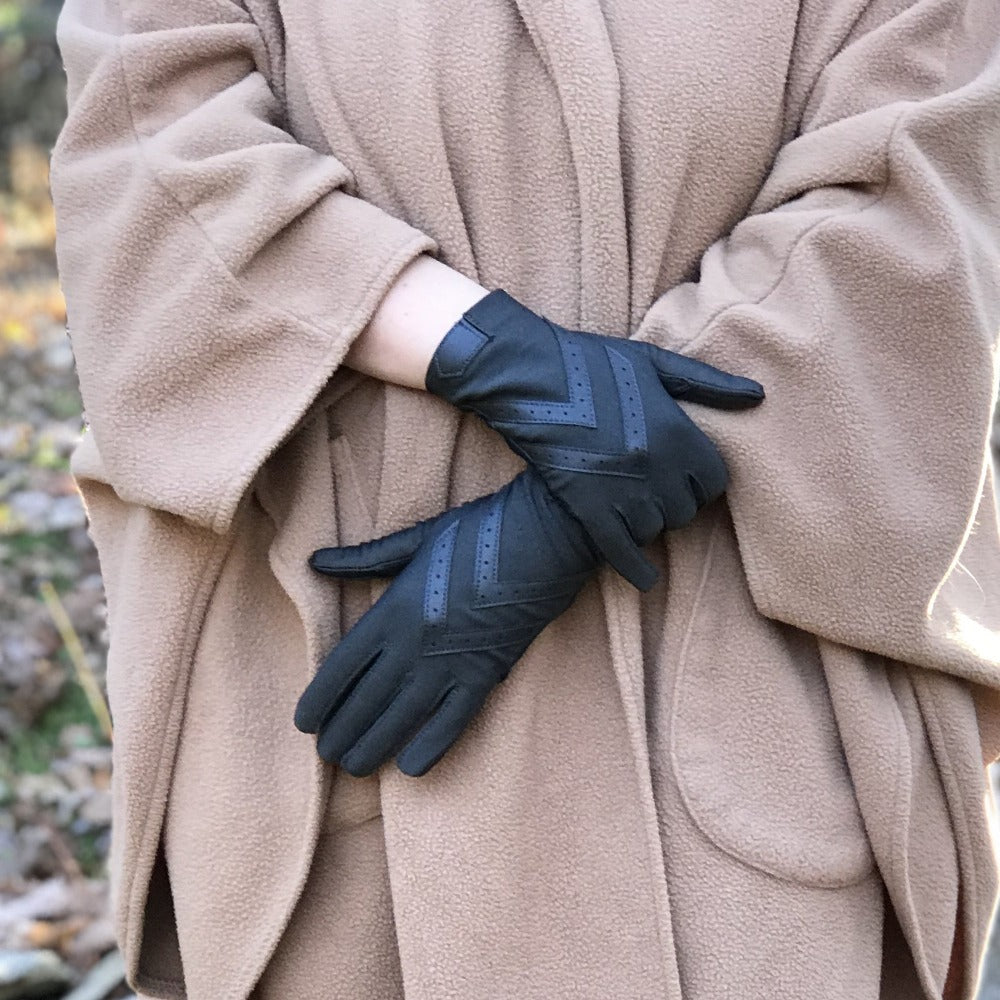 Women's Chevron Shortie Spandex Gloves with smartDri® and smarTouch® –   USA