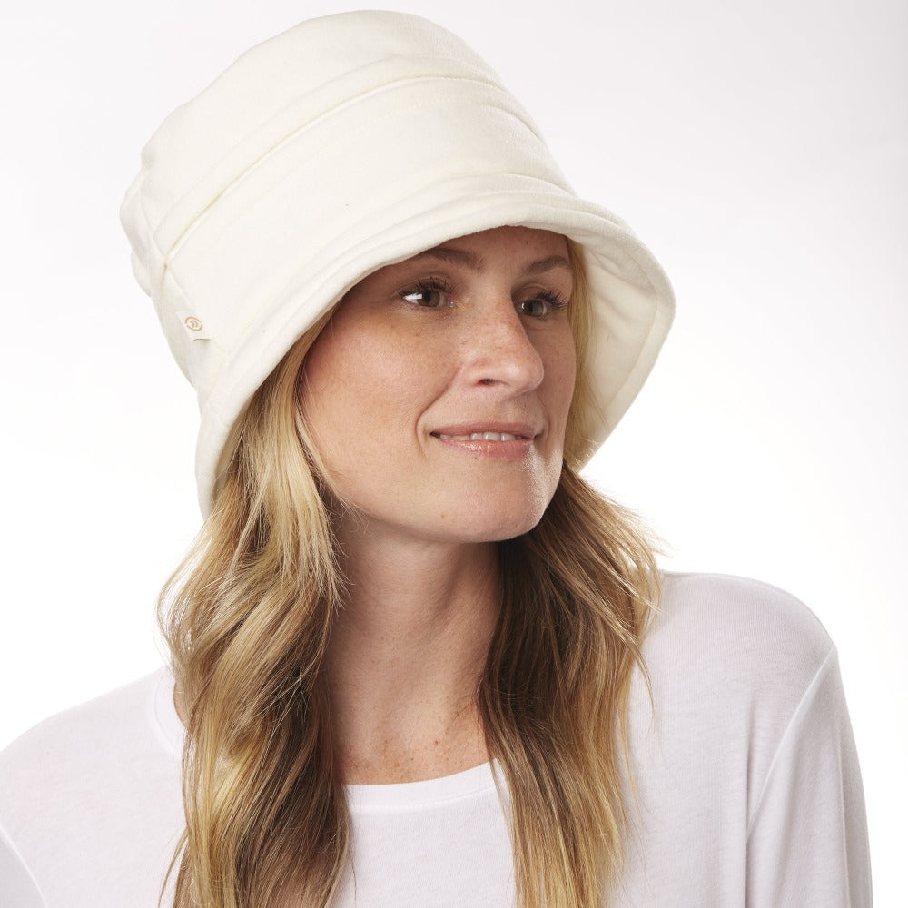 Womens fleece cloche hat outlet