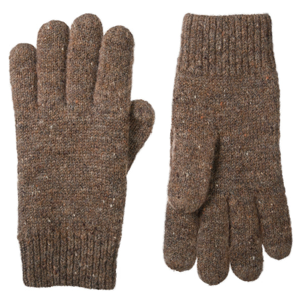 小物 DEVOA Knit glove cotton/cashmere デヴォア DEVOA Knit Glove Cotton / Cashmere （FADE BLACK