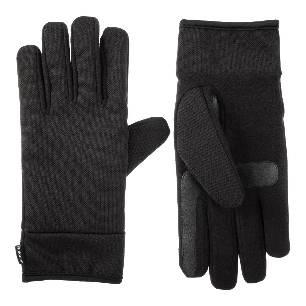 mens tech stretch glove in black