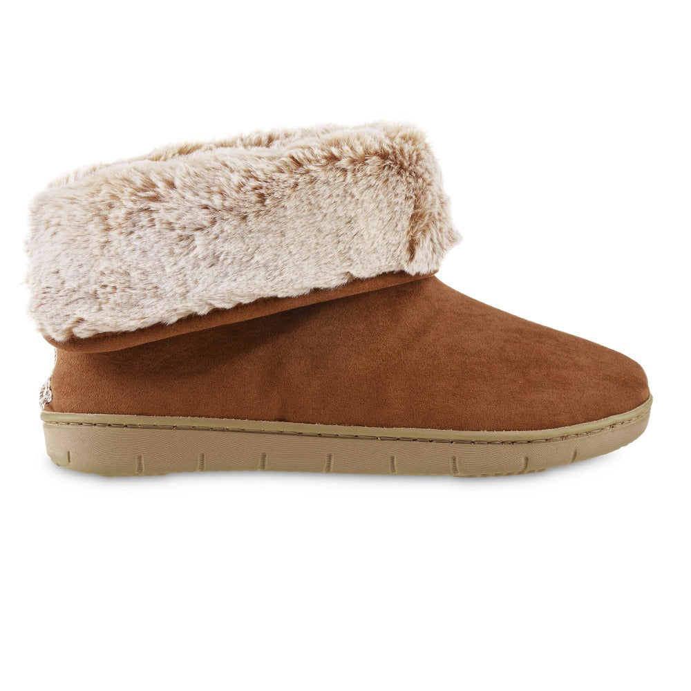 Faux fur boots