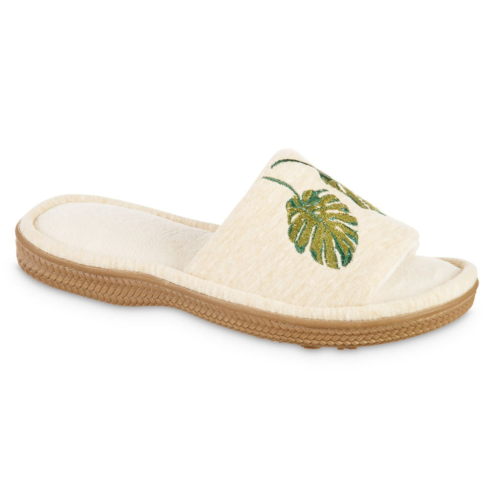 Women's Microterry Staycation Slide Slipper – Isotoner.com USA
