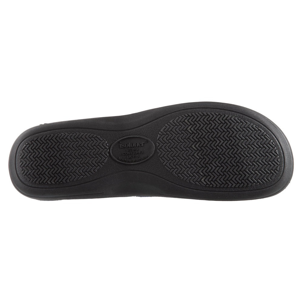 Isotoner jena on sale microterry hoodback slippers