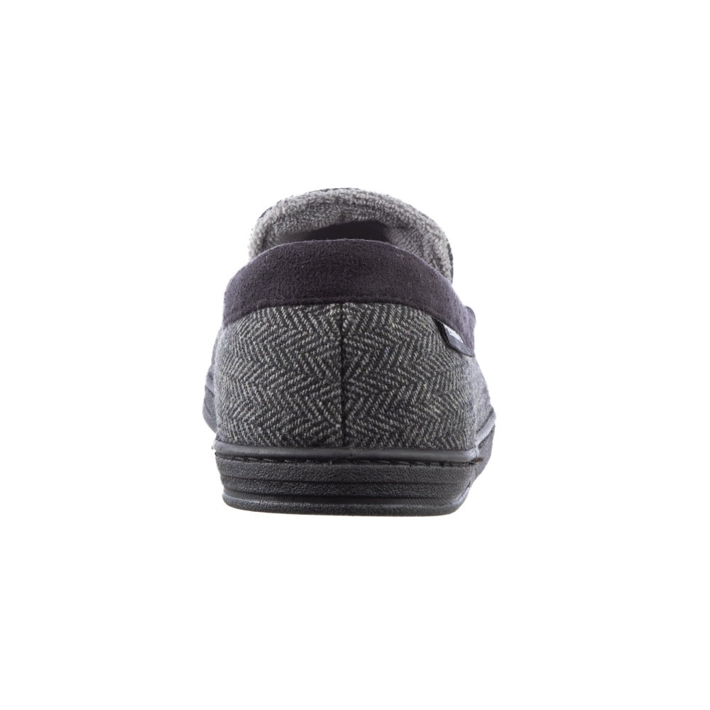 Men s Logan Herringbone Moccasin Slippers Isotoner USA
