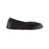 Signature Satin Ballerina Slippers with Suede Sole Black 1