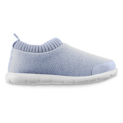Women’s Zenz Hatch Knit Sock Bootie in Blue Fog Profile