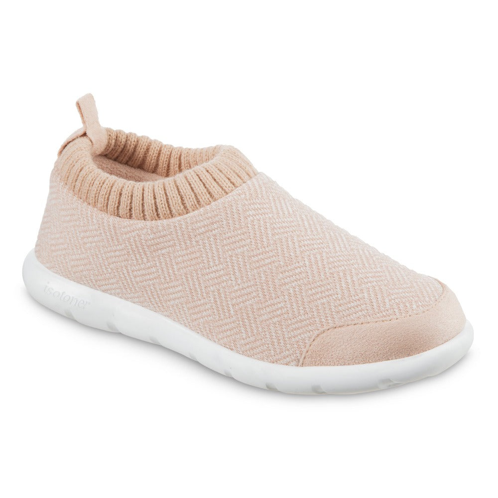 Women’s Zenz Hatch Knit Sock Bootie in Evening Sand Right Angled View