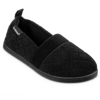 Women's Quilted Microterry Slippers