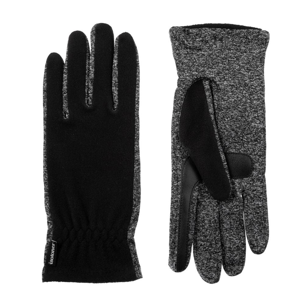 Women's Touch Screen Non-Slip Grip Winter Gloves with Fleece Lining LWG05-BK