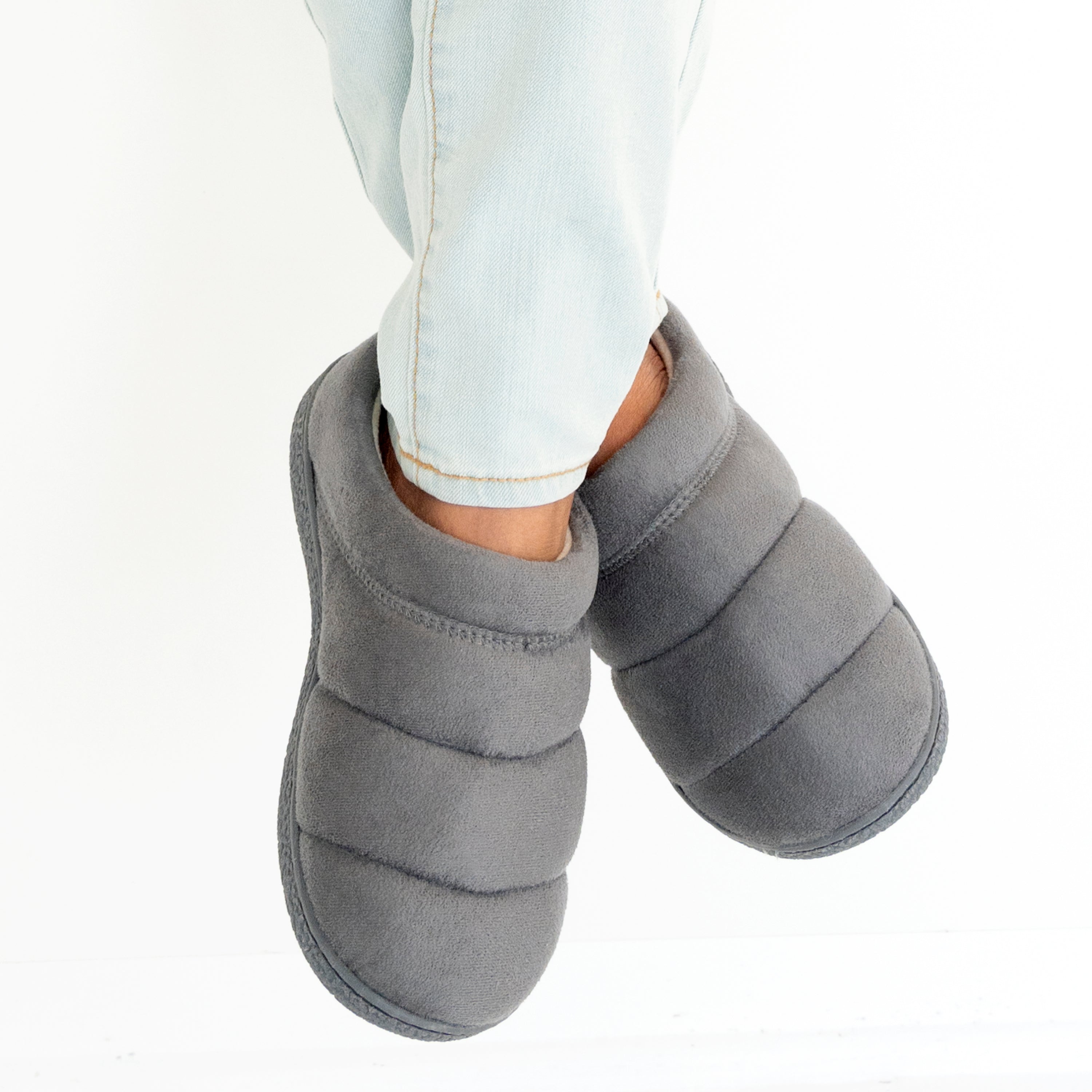 Women's Velour Sabrine Hoodback Slippers - Isotoner Slippers –   USA